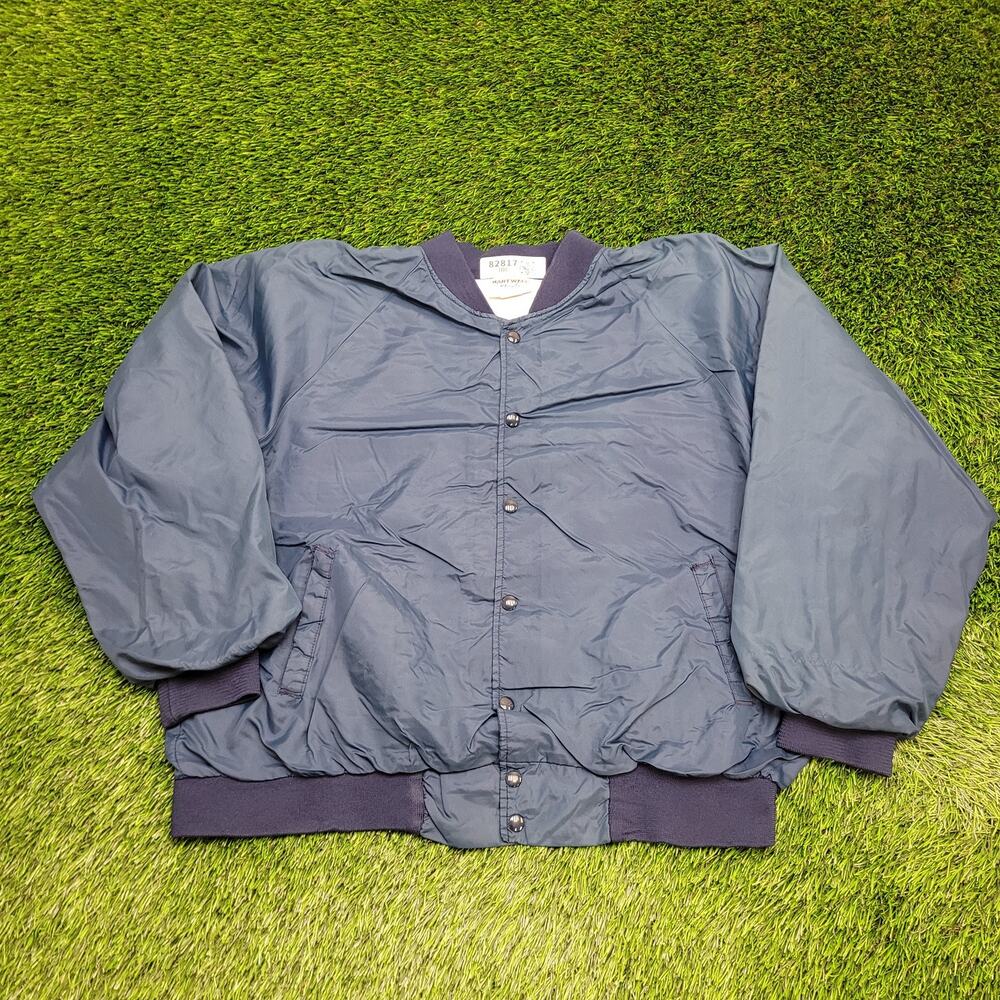 Vintage 80s Hartwell Bomber Jacket 2XL 27x24 Cropped Baggy
